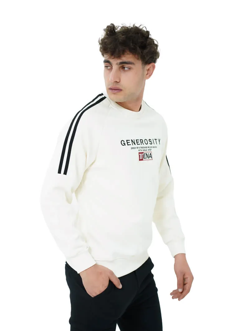 Sweat col rond imprimé